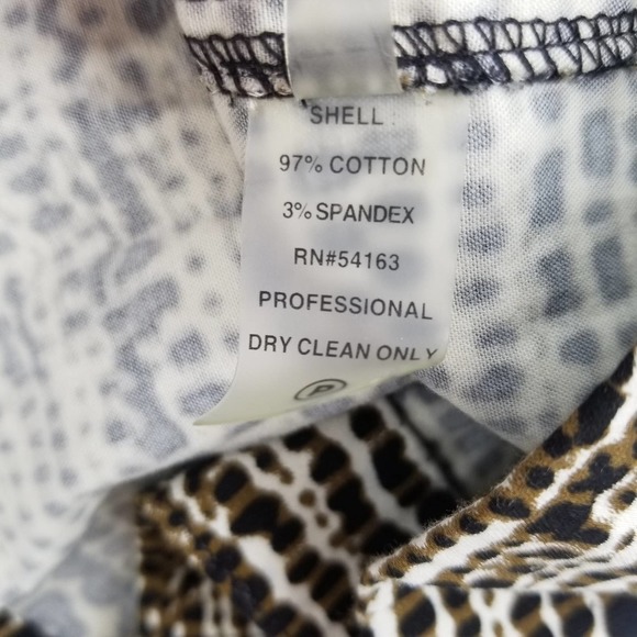 Calvin Klein Button Down Safari Sheath Dress - Picture 8 of 8